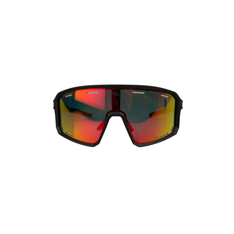 Occhiali Sportivi REKO RK7 | Montatura Reko Tech Antiappannamento - lente polarizzata arancione specchiata